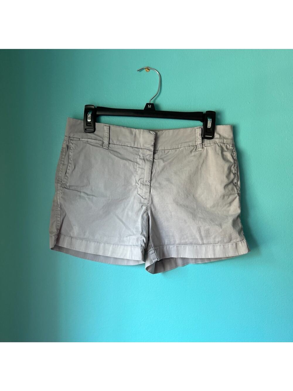 J Crew shorts size 6 grey light weight